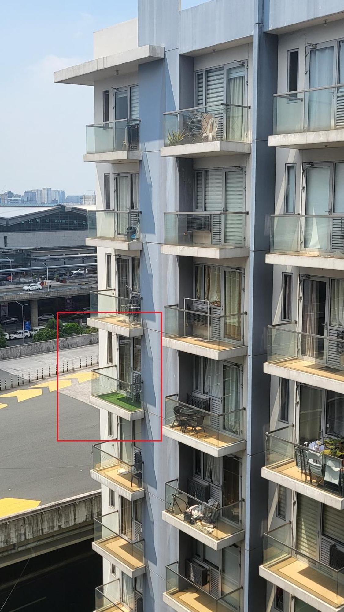 One Palm Tree Villas Condominium - Studio 7Th Fl With Balcony - Across Terminal 3 Airport Pasay Exterior photo